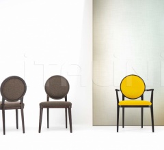 Стул с подлокотниками Plaza 1501 фабрика Bross Italia