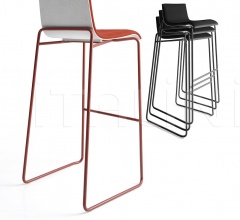 Итальянские Рестораны/Бары - Барный стул Bee 2590 Итальянские Рестораны/Бары - Барный стул Bee 2590 фабрика Bross Italia