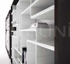 Итальянские Стеллажи - Книжный стеллаж Snake 3226 фабрика Bross Italia