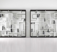 Итальянские Стеллажи - Книжный стеллаж Snake 3226 фабрика Bross Italia