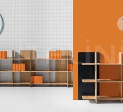 Итальянские Стеллажи - Книжный стеллаж AXIS фабрика Discipline