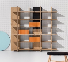 Итальянские Стеллажи - Книжный стеллаж AXIS фабрика Discipline