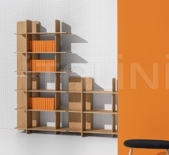 Итальянские Стеллажи - Книжный стеллаж AXIS фабрика Discipline