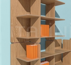 Итальянские Стеллажи - Книжный стеллаж AXIS фабрика Discipline