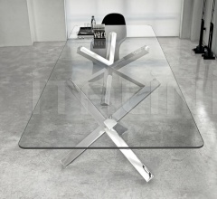 Стол обеденный Aikido Two Bases Стол обеденный Aikido Two Bases фабрика Sovet italia