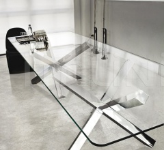 Стол обеденный Aikido Two Bases Стол обеденный Aikido Two Bases фабрика Sovet italia