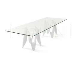 Стол обеденный Lambda Two Bases Стол обеденный Lambda Two Bases фабрика Sovet italia