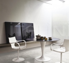 Стол обеденный Flute Round Стол обеденный Flute Round фабрика Sovet italia