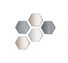Настенное зеркало Visual Hexagonal Настенное зеркало Visual Hexagonal фабрика Sovet italia