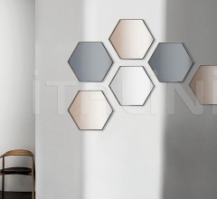Настенное зеркало Visual Hexagonal Настенное зеркало Visual Hexagonal фабрика Sovet italia