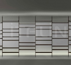 Итальянские Стеллажи - Книжный стеллаж Zenit фабрика Rimadesio