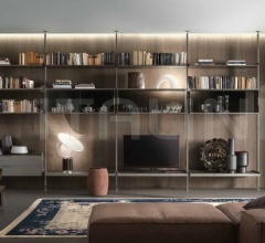 Итальянские Стеллажи - Книжный стеллаж Zenit фабрика Rimadesio