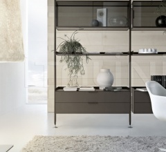 Итальянские Стеллажи - Книжный стеллаж Zenit фабрика Rimadesio