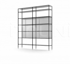 Итальянские Стеллажи - Книжный стеллаж Wind фабрика Rimadesio