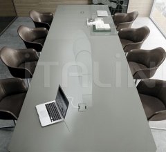 Стол обеденный Flat фабрика Rimadesio