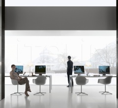 Стол обеденный Flat фабрика Rimadesio