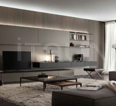 Итальянские Модульные системы - Модульная система Abacus living Итальянские Модульные системы - Модульная система Abacus living фабрика Rimadesio