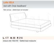 Кровать Vela Benedetti Mobili