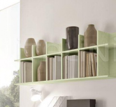 Итальянские Стеллажи и полки - Навесной книжный шкаф Smile (3 деления) Итальянские Стеллажи и полки - Навесной книжный шкаф Smile (3 деления) фабрика Benedetti Mobili