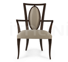 Стул с подлокотниками GARBO 30-0114 Стул с подлокотниками GARBO 30-0114 фабрика Christopher Guy