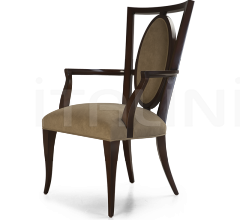 Стул с подлокотниками GARBO 30-0114 Стул с подлокотниками GARBO 30-0114 фабрика Christopher Guy