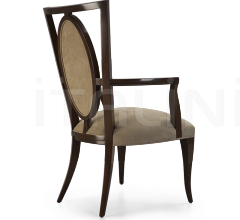 Стул с подлокотниками GARBO 30-0114 Стул с подлокотниками GARBO 30-0114 фабрика Christopher Guy