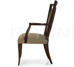 Стул с подлокотниками GARBO 30-0114 Стул с подлокотниками GARBO 30-0114 фабрика Christopher Guy