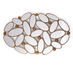 Настенное зеркало LILY OF THE VALLEY 50-2676 Настенное зеркало LILY OF THE VALLEY 50-2676 фабрика Christopher Guy