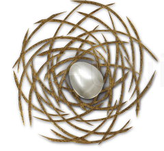 Настенное зеркало BIRDS NEST 50-2812 Настенное зеркало BIRDS NEST 50-2812 фабрика Christopher Guy
