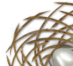 Настенное зеркало BIRDS NEST 50-2812 Настенное зеркало BIRDS NEST 50-2812 фабрика Christopher Guy