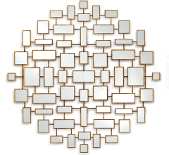 Настенное зеркало FACETS 50-3004 фабрика Christopher Guy