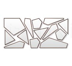 Настенное зеркало ZENO 50-3037 фабрика Christopher Guy