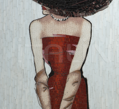 Картина LA DAME AU CHAPEAU 46-0493 фабрика Christopher Guy