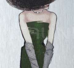 Картина LA DAME AU CHAPEAU 46-0494 фабрика Christopher Guy