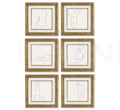 Картина SIX BELLES FEMMES 46-0433 фабрика Christopher Guy