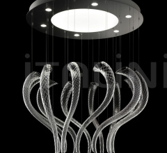 Итальянские Свет - Подвесной светильник Swing Итальянские Свет - Подвесной светильник Swing фабрика Barovier&Toso