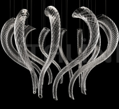 Итальянские Свет - Подвесной светильник Swing Итальянские Свет - Подвесной светильник Swing фабрика Barovier&Toso