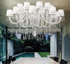 Люстра Goutte Goutte S16 Люстра Goutte Goutte S16 фабрика De Majo Illuminazione