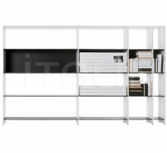 Итальянские Стеллажи - Книжный стеллаж Fill фабрика Desalto