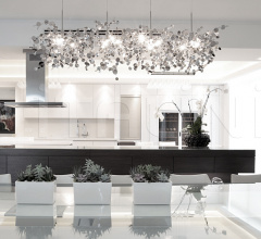 Подвесной светильник Argent 4 Linear фабрика Terzani