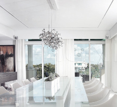 Подвесной светильник Argent 4 Linear фабрика Terzani