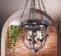 Итальянские Уличные светильники - Уличный подвесной фонарь 710/5 фабрика Arizzi