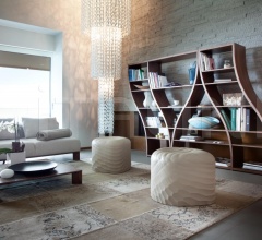 Итальянские Стеллажи - Книжный стеллаж Silhouette 642 фабрика Tonon