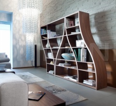 Итальянские Стеллажи - Книжный стеллаж Silhouette 642 фабрика Tonon