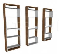 Итальянские Стеллажи - Книжный стеллаж Mondrian 667 фабрика Tonon