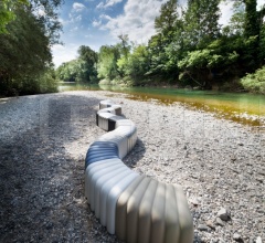 Итальянские Уличная мебель - Пуф River Snake 903 Итальянские Уличная мебель - Пуф River Snake 903 фабрика Tonon