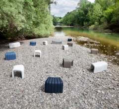 Итальянские Уличная мебель - Пуф River Snake 903 Итальянские Уличная мебель - Пуф River Snake 903 фабрика Tonon