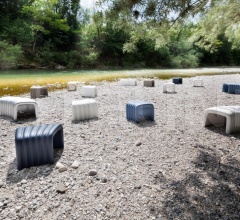 Итальянские Уличная мебель - Пуф River Snake 903 Итальянские Уличная мебель - Пуф River Snake 903 фабрика Tonon