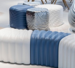 Итальянские Уличная мебель - Пуф River Snake 903 Итальянские Уличная мебель - Пуф River Snake 903 фабрика Tonon