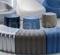 Итальянские Уличная мебель - Пуф River Snake 903 Итальянские Уличная мебель - Пуф River Snake 903 фабрика Tonon